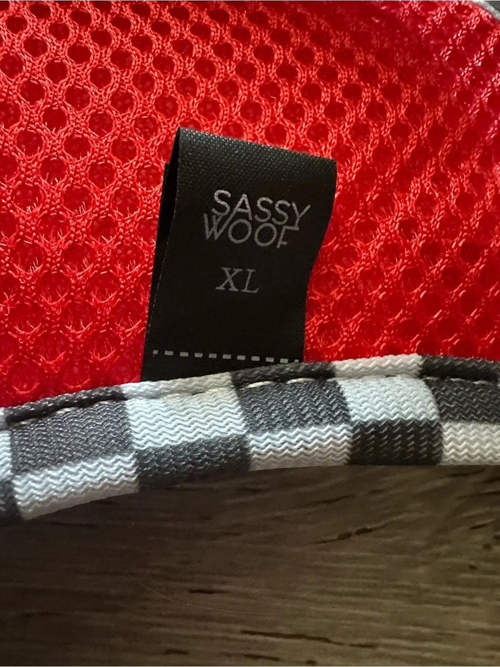 Sassy Woof Hot Wheels Adjustable No Pull Dog Harness size XL